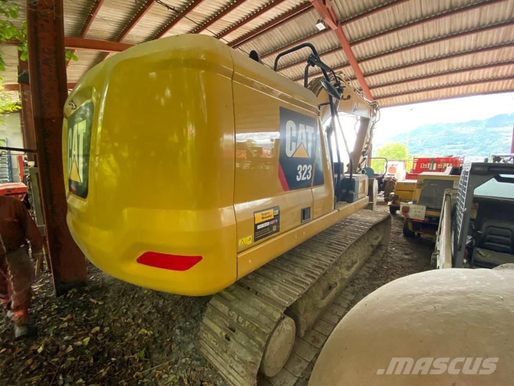 CAT 323 07B Bagri goseničarji