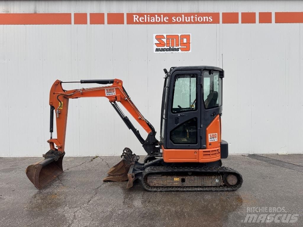 Hitachi ZX 26 U-6 Mini bagri <7t