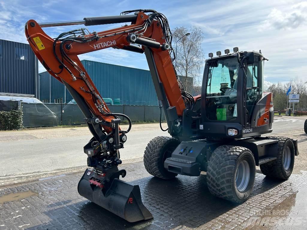 Hitachi ZX95W Bagri na kolesih