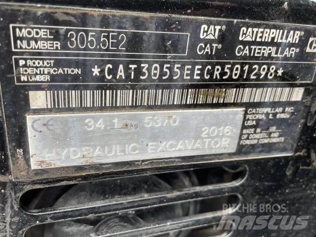 CAT 305,5 E2 Mini bagri <7t