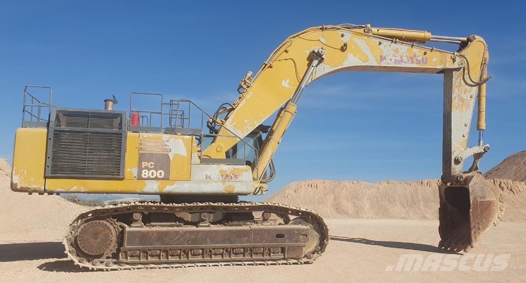 Komatsu PC 800-6 Bagri goseničarji