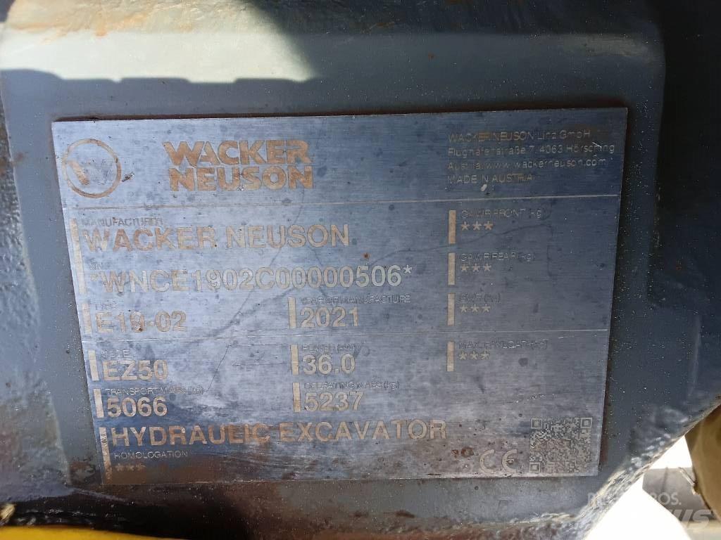Wacker Neuson EZ50 Bagri goseničarji