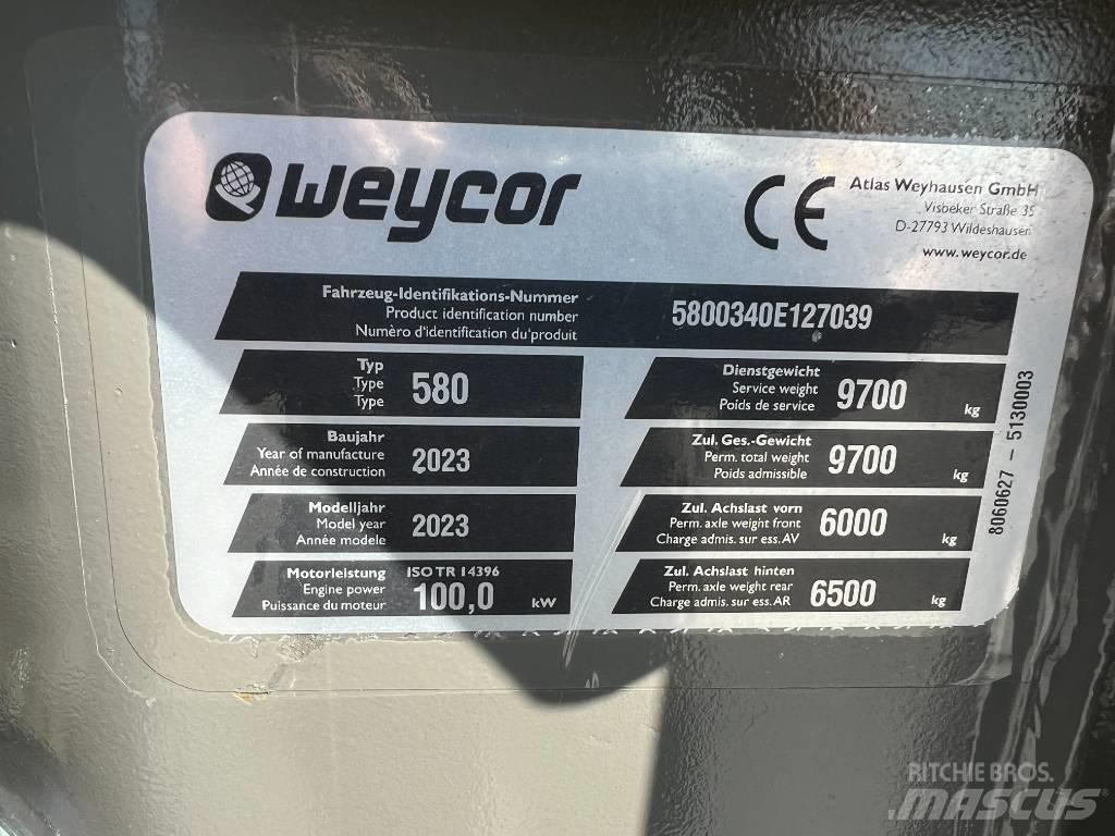 Weycor AR 580 Kolesni nakladalci