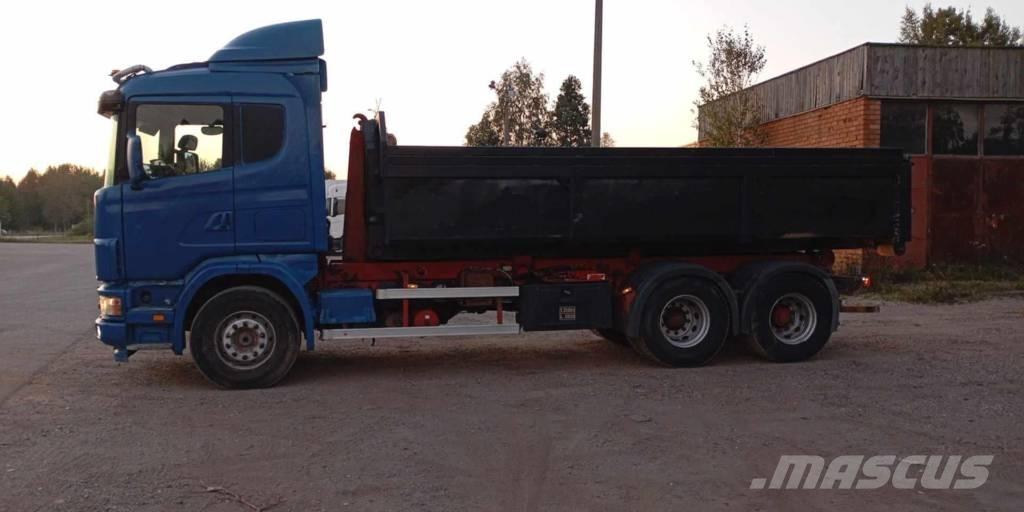 Scania 124 C 420 Kotalni prekucni tovornjaki