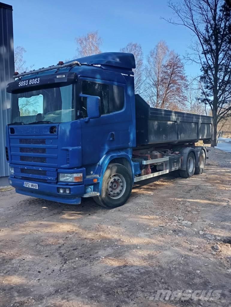 Scania 124 C 420 Kotalni prekucni tovornjaki