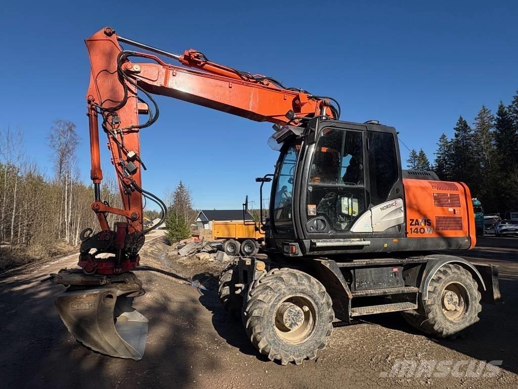 Hitachi ZX 140 W-5B Bagri na kolesih