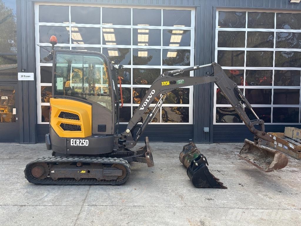 Volvo ECR 25 D Mini bagri <7t