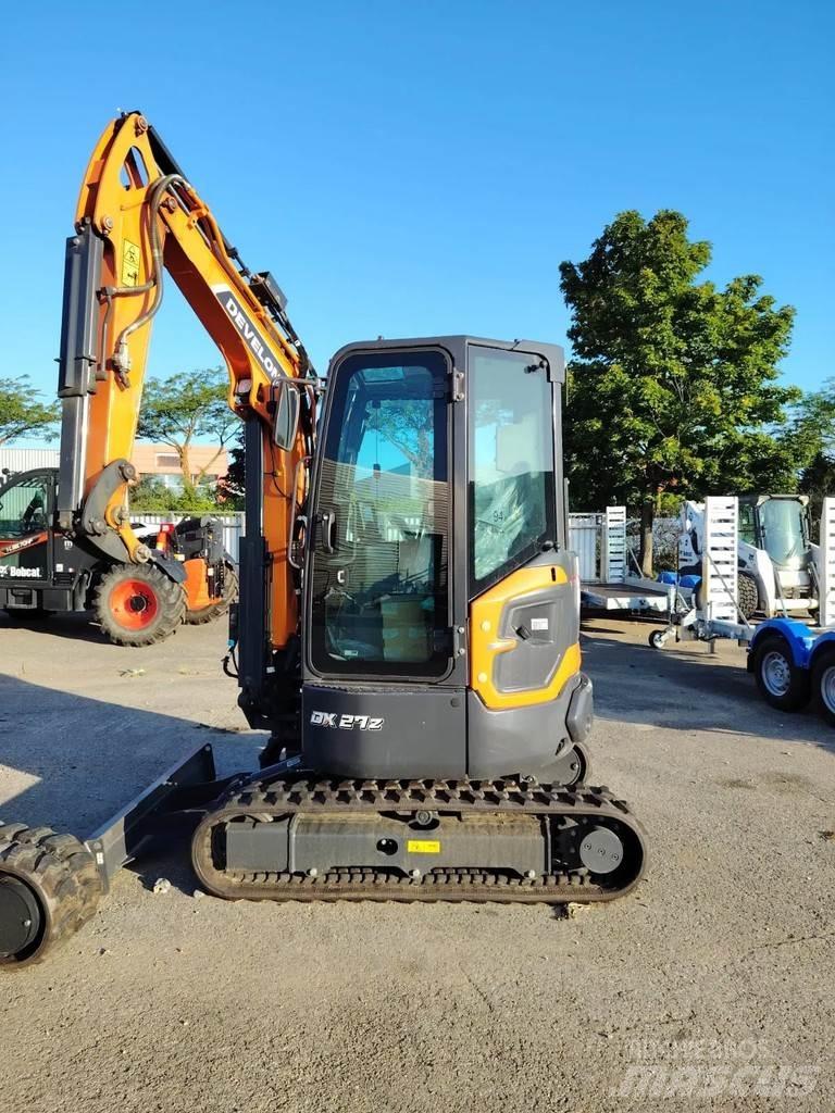 Doosan DX27Z-7 Mini bagri <7t