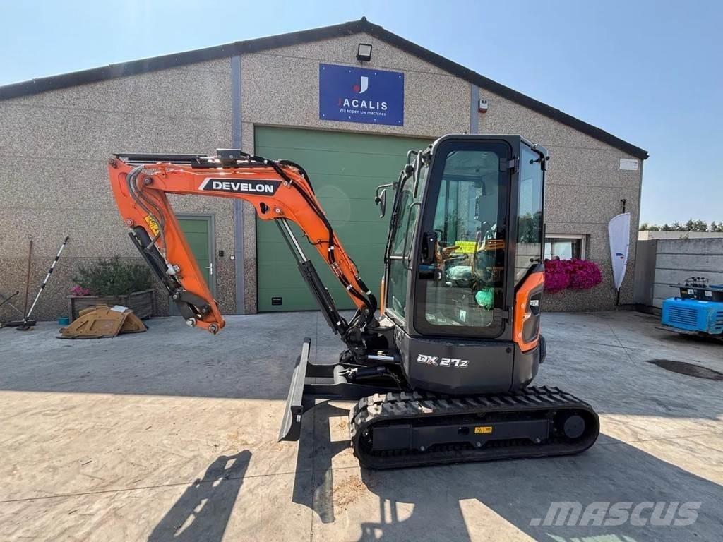 Doosan DX27Z-7 Mini bagri <7t