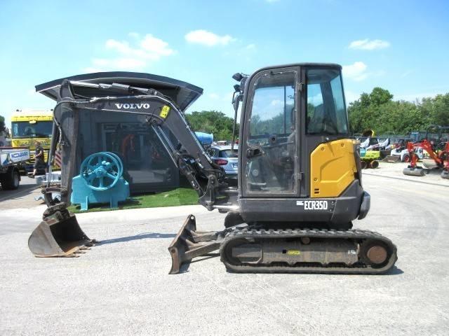 Volvo ECR 35 D Mini bagri <7t
