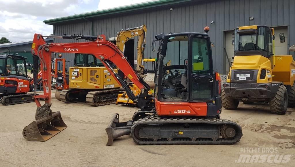 Kubota U50-5 Mini bagri <7t