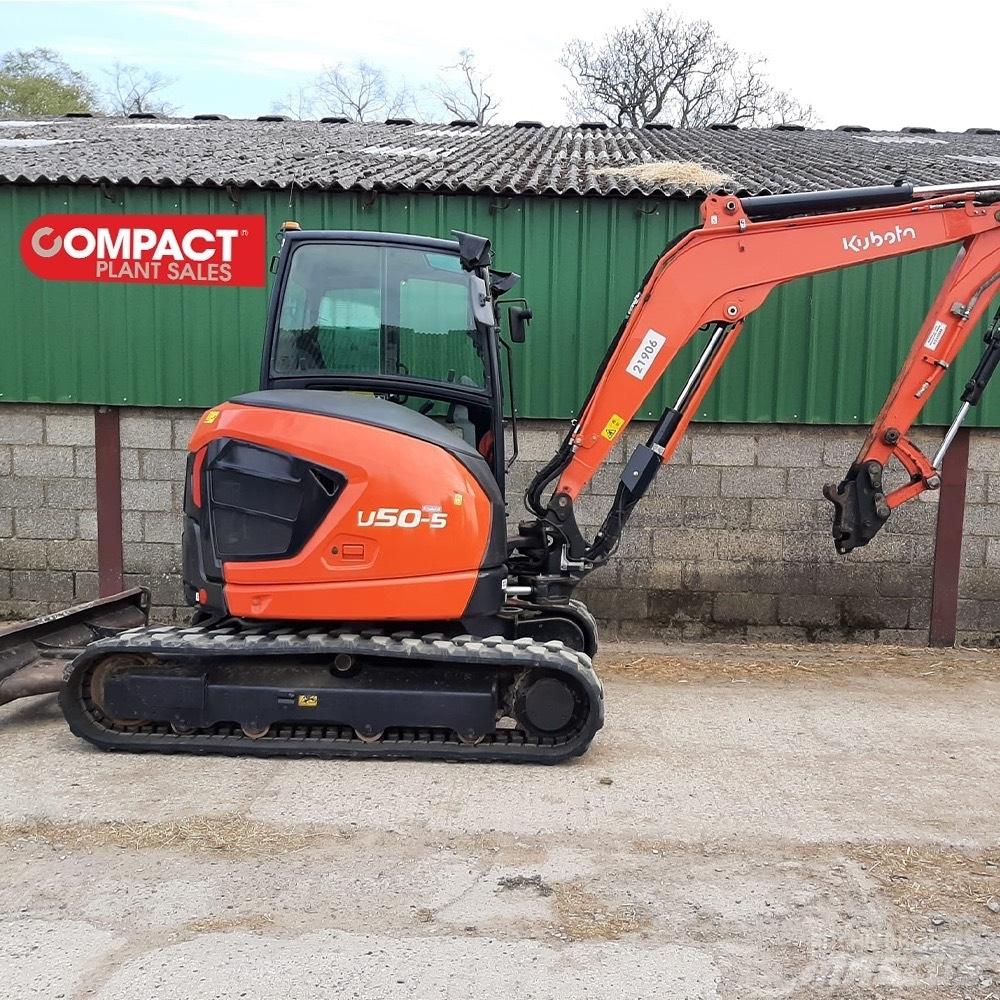 Kubota U50-5 Mini bagri <7t