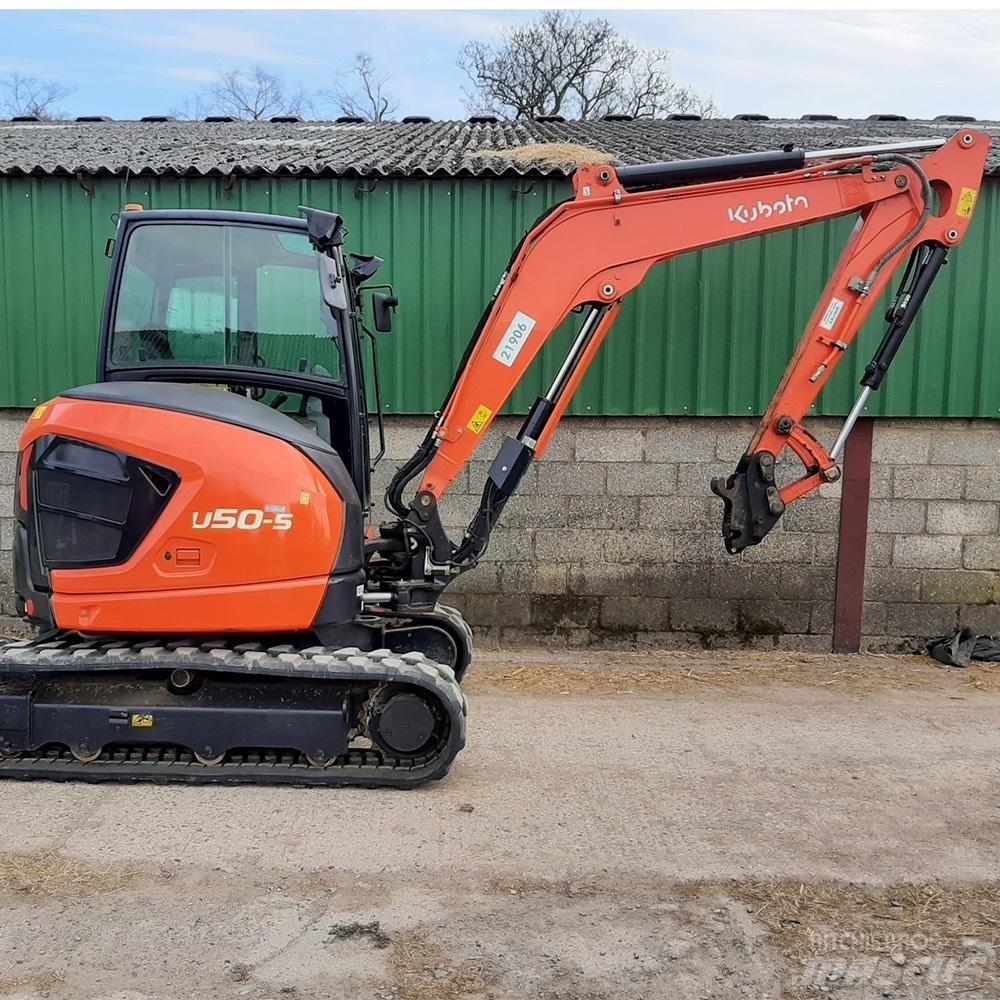 Kubota U50-5 Mini bagri <7t