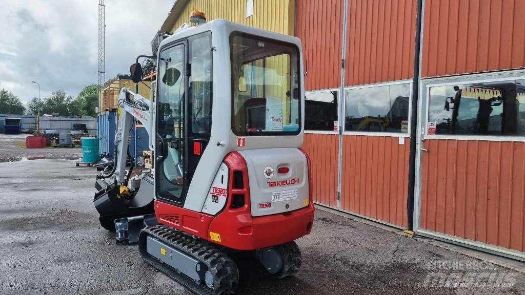 Takeuchi TB 320 Mini bagri <7t