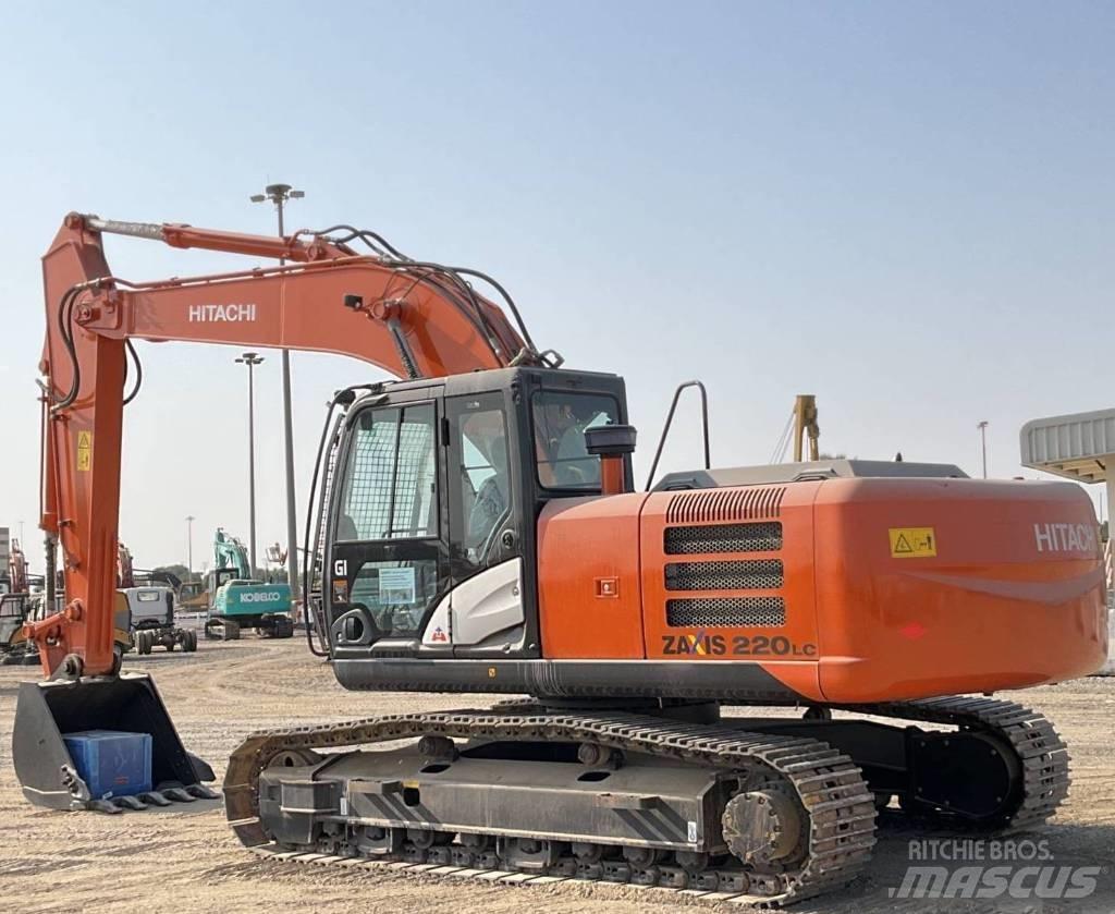 Hitachi ZX220 LC Bagri goseničarji
