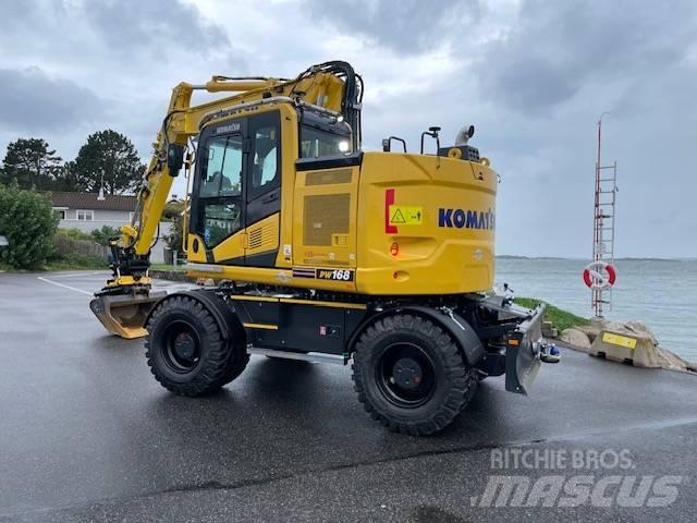 Komatsu PW168-11 Bagri na kolesih