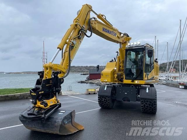 Komatsu PW168-11 Bagri na kolesih