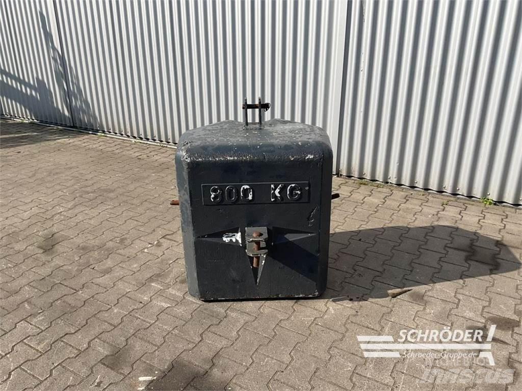  800 KG STAHLBETON Druga oprema za traktorje
