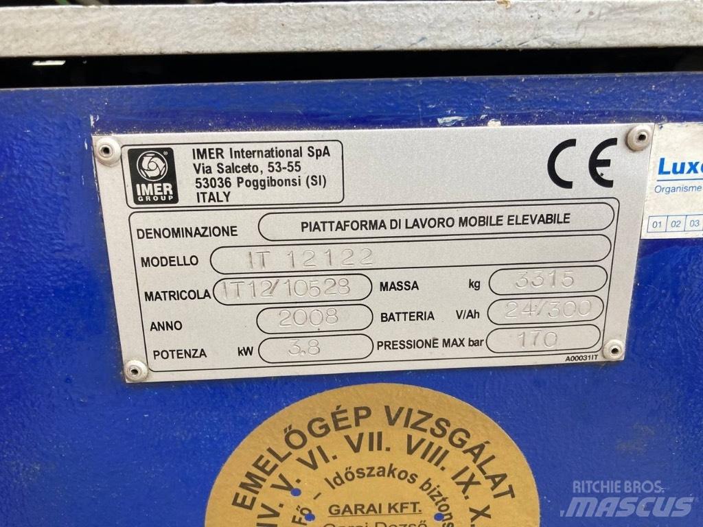 Iteco IT 12122 Škarjaste dvižne ploščadi