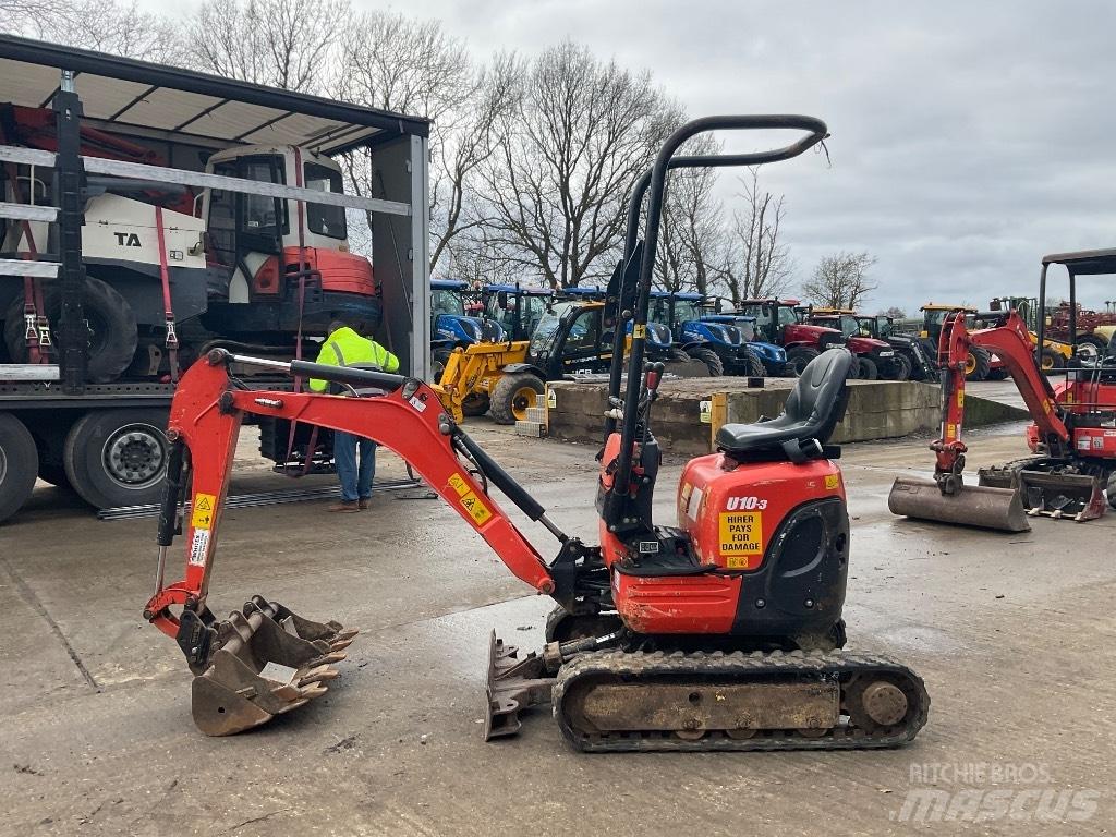 Kubota U 10-3 Mini bagri <7t