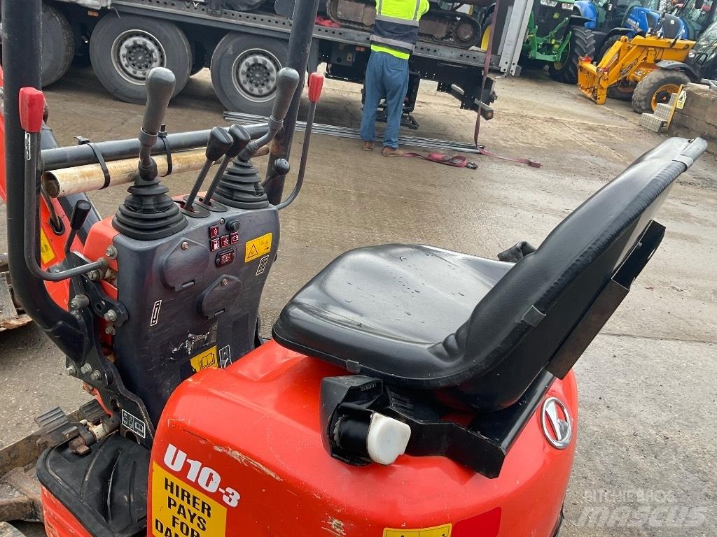 Kubota U 10-3 Mini bagri <7t