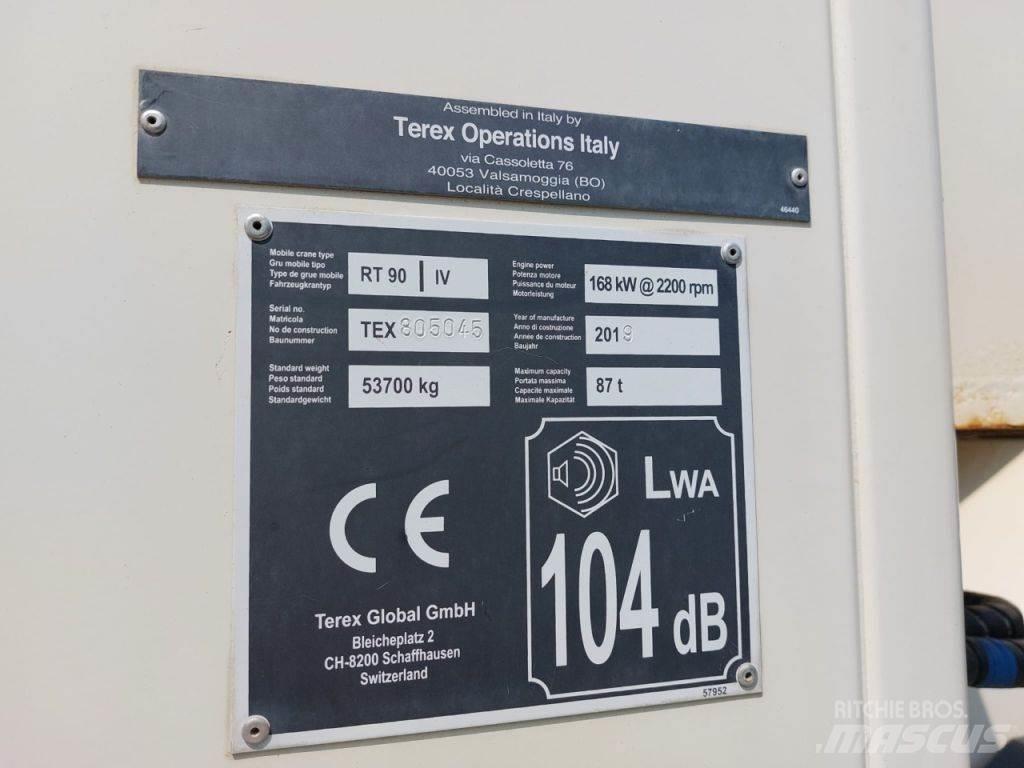 Terex RT 90 Avtodvigala