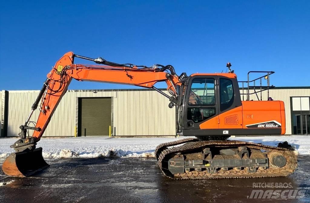Develon DX160LC-7K Bagri goseničarji
