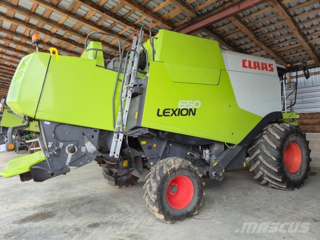 CLAAS Lexion 650 Kombajni