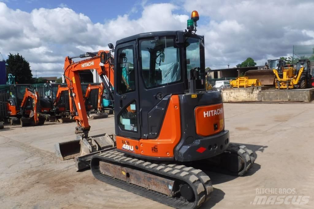 Hitachi ZX 48 U-6 Mini bagri <7t