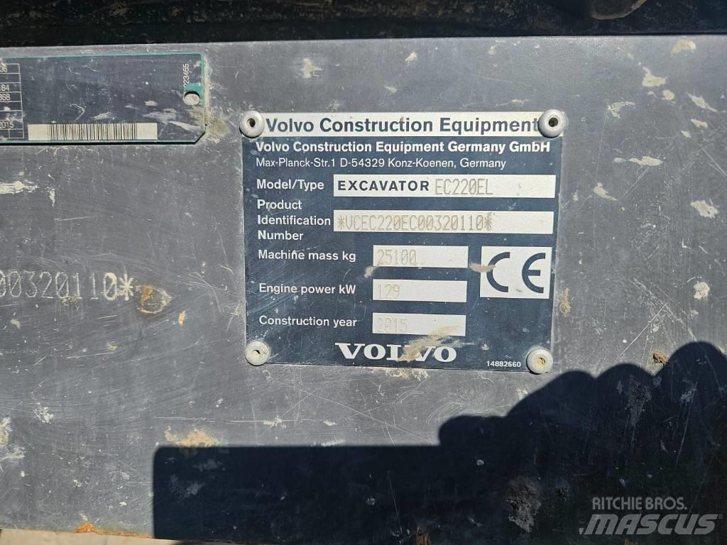 Volvo EC220EL Bagri goseničarji