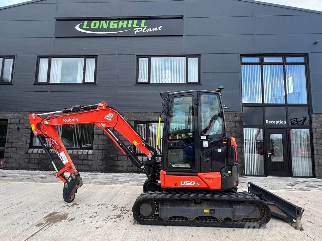 Kubota U 50-5 Mini bagri <7t