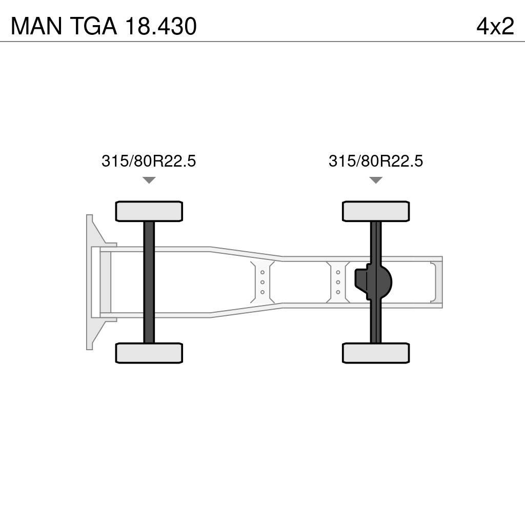 MAN TGA 18.430 Vlačilci