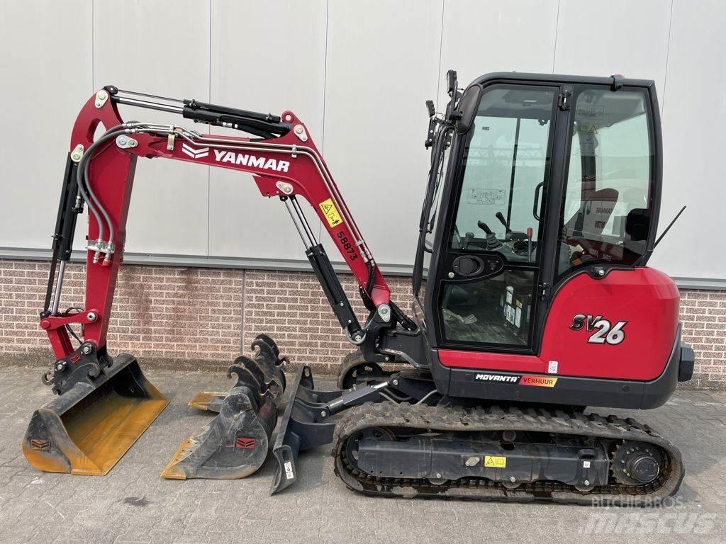 Yanmar SV26 Mini bagri <7t