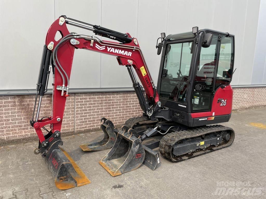 Yanmar SV26 Mini bagri <7t