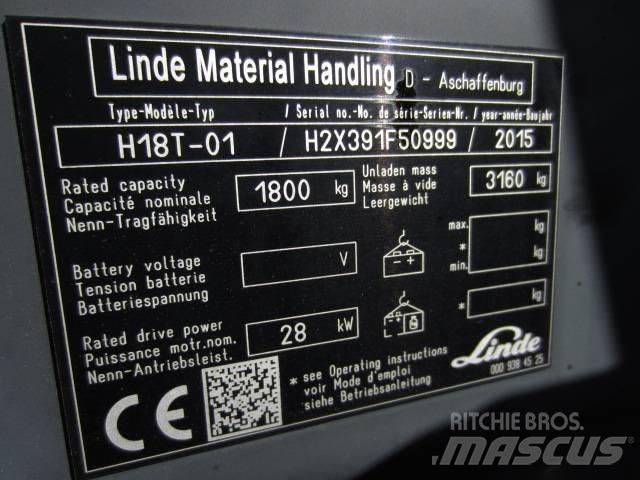 Linde H 18 T-03 Plinski viličarji
