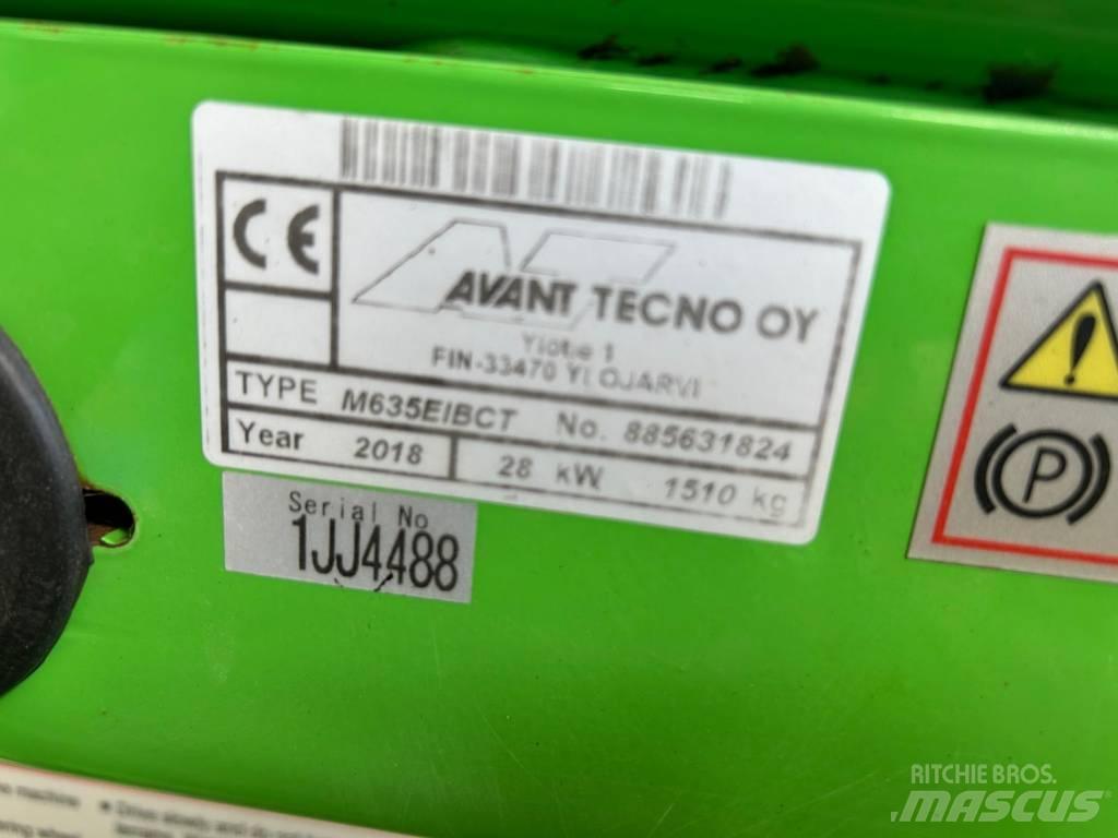 Avant 635 Večnamenski nakladalci