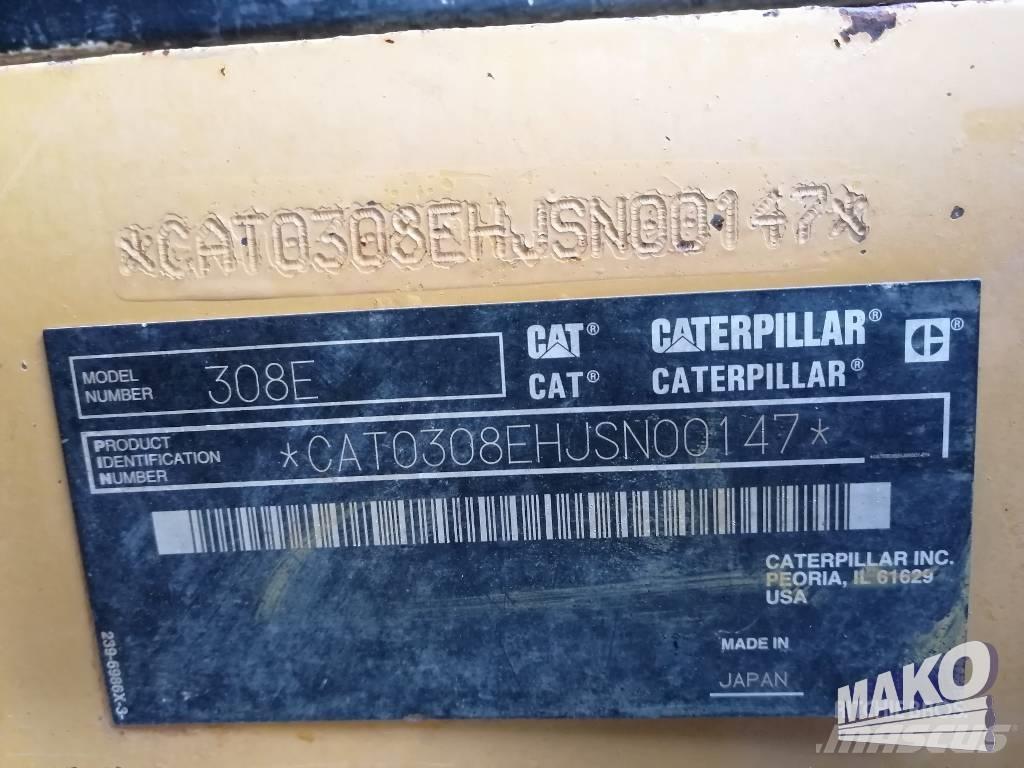 CAT 308 E CR Bagri goseničarji