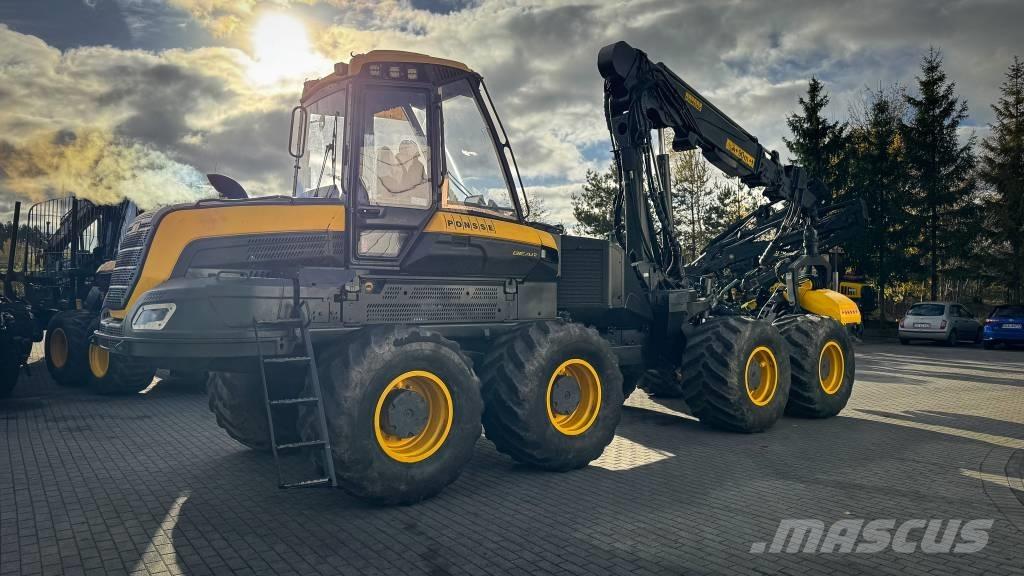 Ponsse Bear 8W Harvesterji