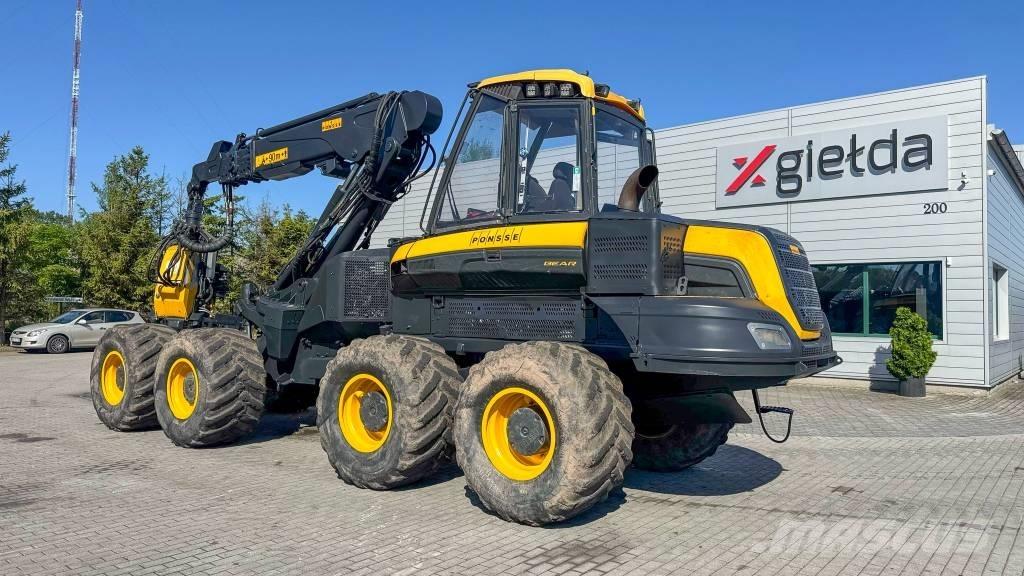 Ponsse Bear 8W Harvesterji