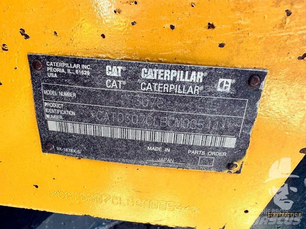 CAT 307 C Bagri goseničarji