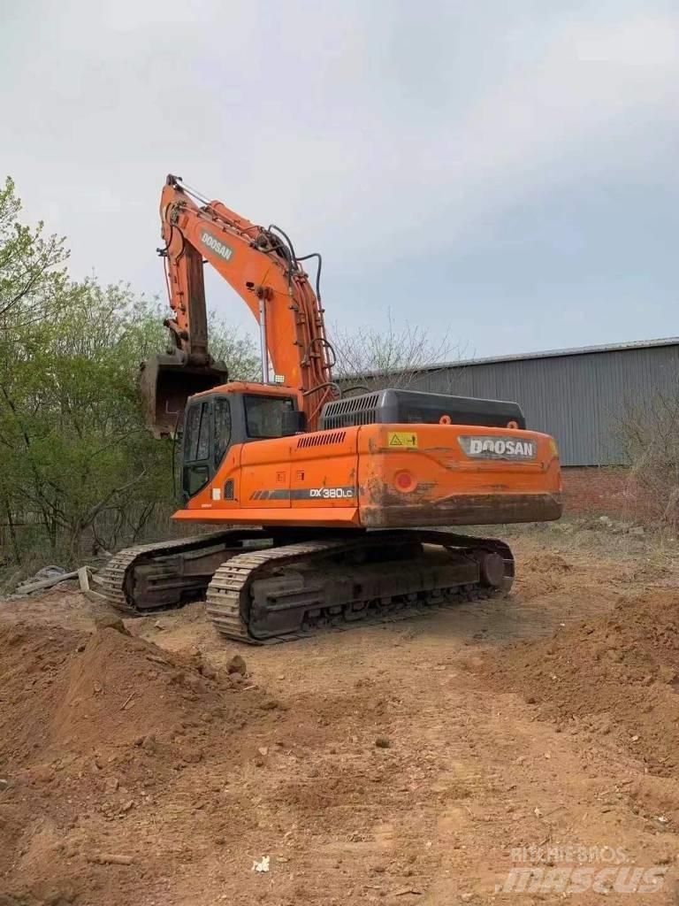 Doosan DX 380 LC Bagri goseničarji