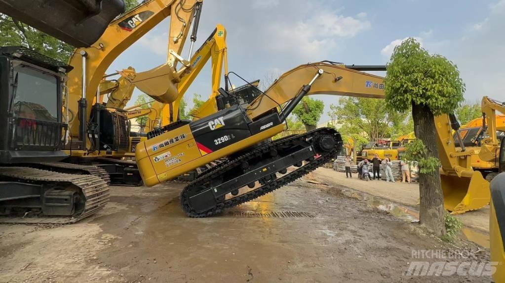 CAT 329 D Bagri goseničarji