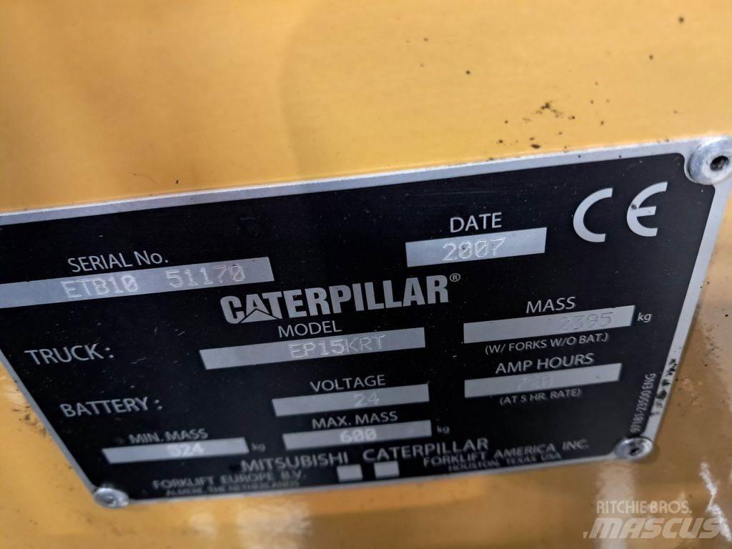 CAT EP15KRT Električni viličarji