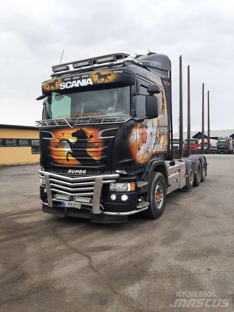 Scania R 730 Tovornjaki za hlode