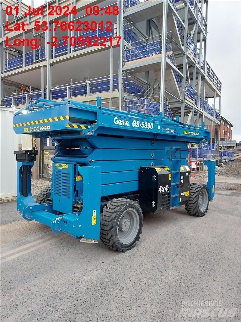 Genie GS 5390 RT Škarjaste dvižne ploščadi