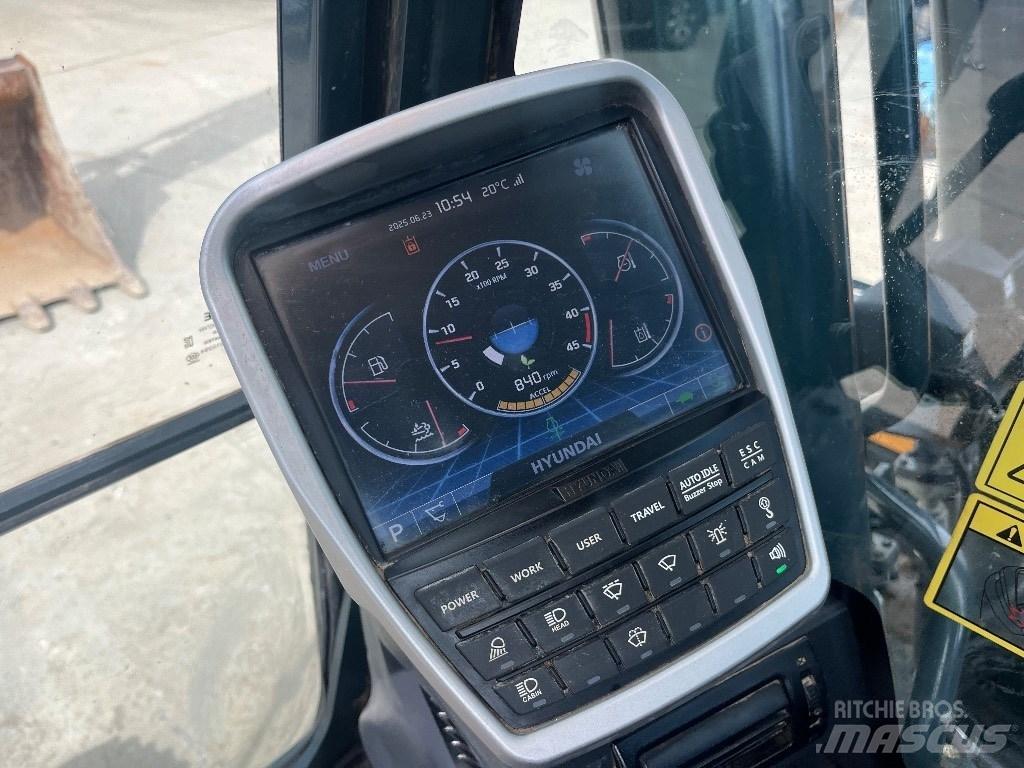Hyundai HX220AL Bagri goseničarji