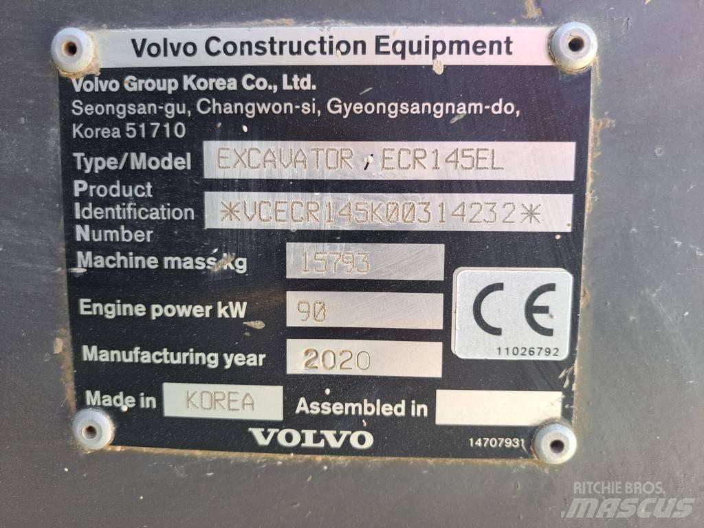 Volvo ECR 145 E Bagri goseničarji