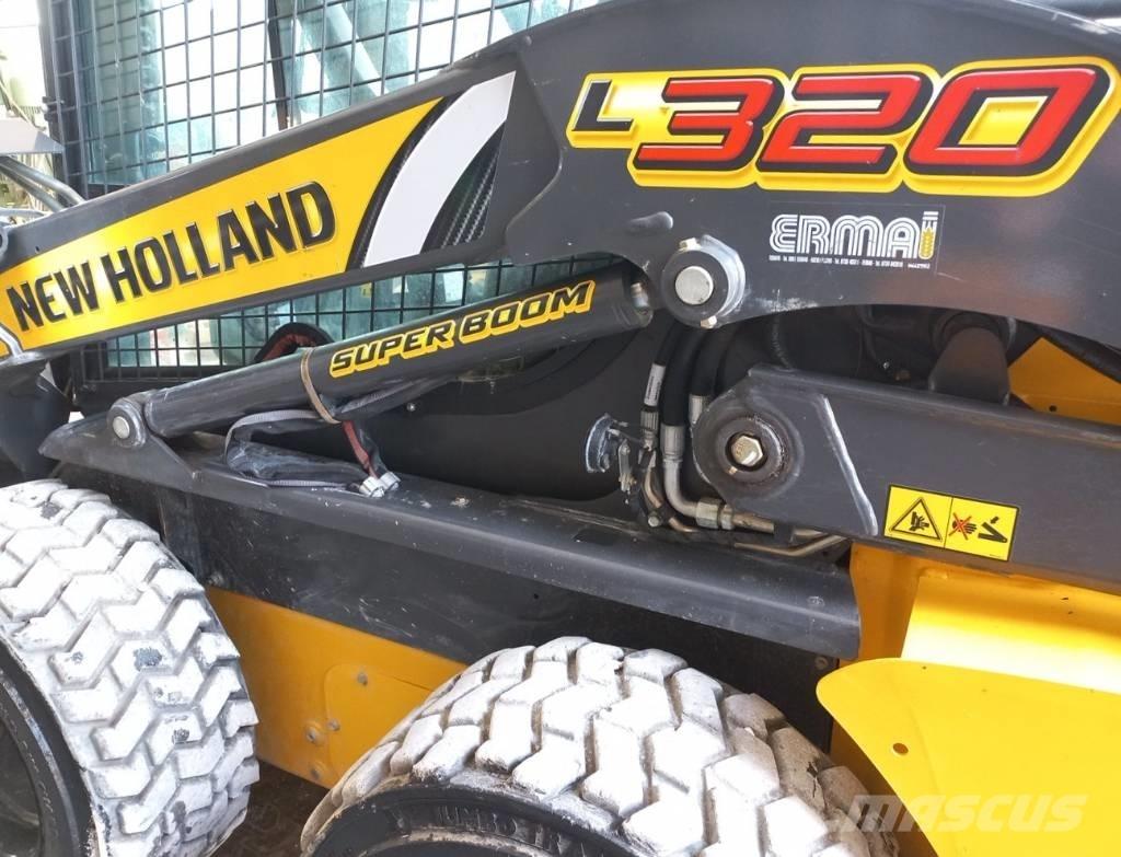 New Holland L320 Skid steer mini nakladalci