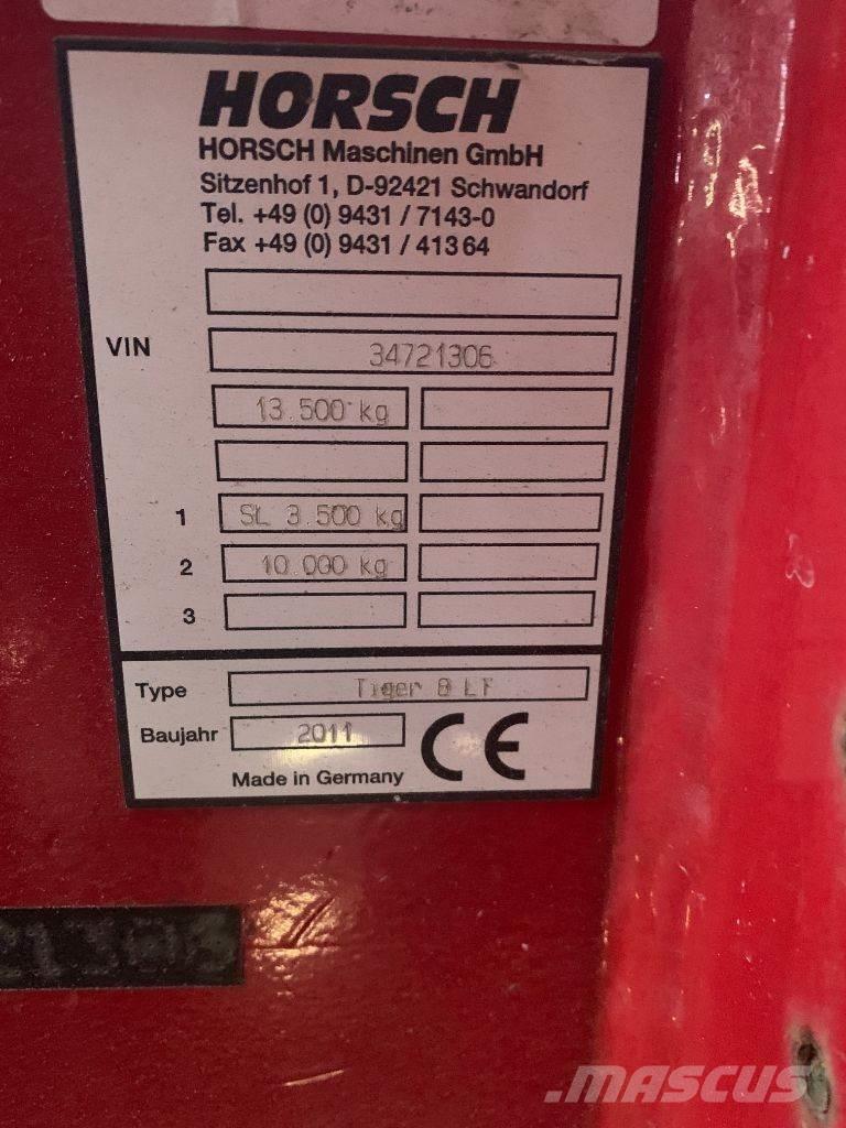 Horsch Tiger 8 LT Kultivatorji