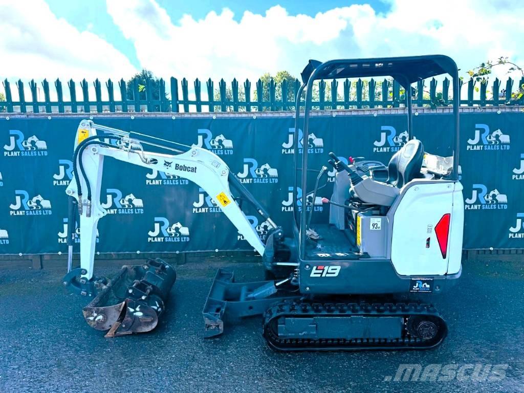 Bobcat E 19 Mini bagri <7t